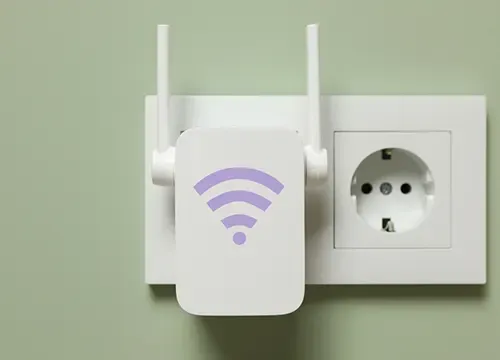 IT Networking & Connectivity 3 Wi-Fi access point being mounted for full-home wireless coverage.